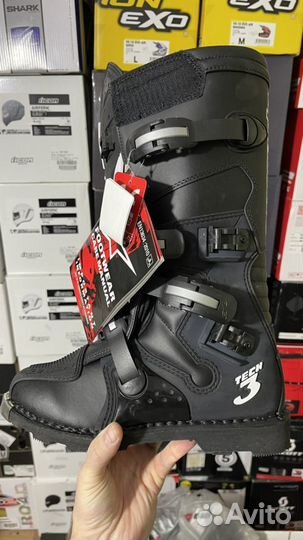 Мотоботы мотокросс alpinestars tech3 размер 43