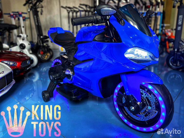 Детский электромотоцикл Ducati 12V