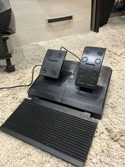 Руль Artplays V-1200 Vibro Racing Wheel черный