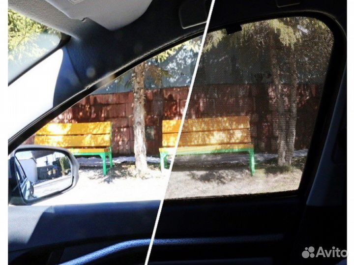 Шторы каркасные на hyundai Solaris