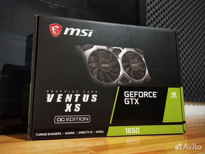 Gtx 1650 MSI D6 ventus XS OC