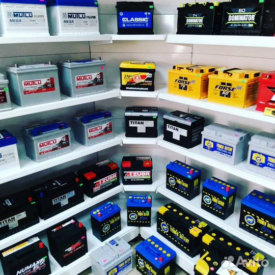 Аккумуляторы доставка и установка