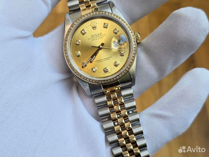 Часы Rolex Datejust золото/Оригинал