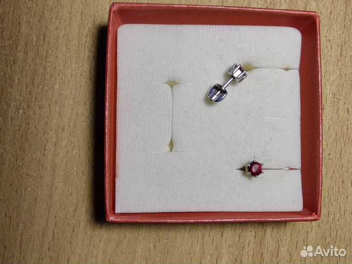 Серьги серебро