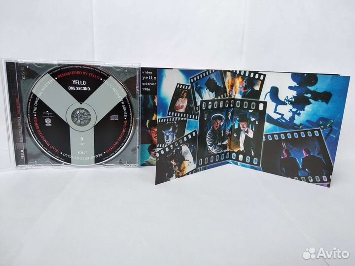 CD disc yello ONE second Новый