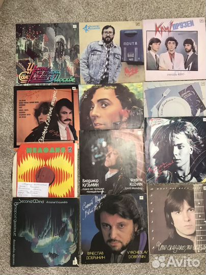 Виниловые пластинки СССР