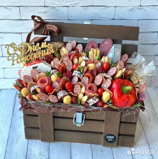 Съедобные букеты для мужчин