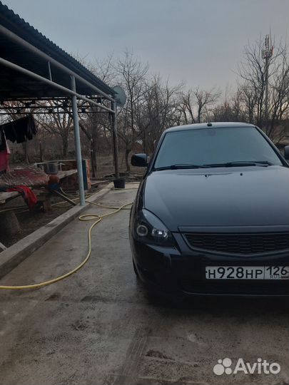 Передние фары на priora