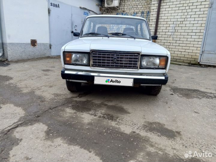 ВАЗ 2107 1.6 МТ, 2006, 80 000 км