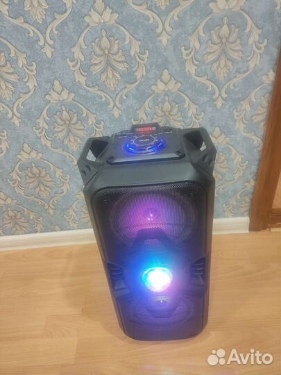 Музыкальная колонка с блютузом и караоке