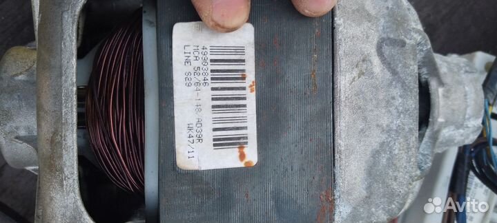 Двигатель от стиральной машины indesit