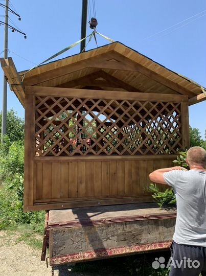 Беседка для дачи