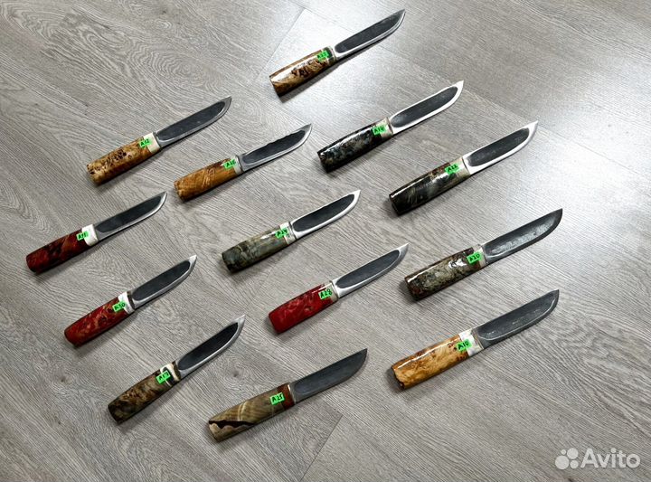 Нож якутский Кованный 110х18ш