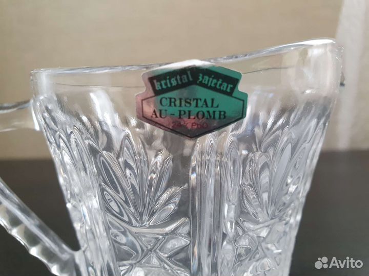Ваза хрустальная