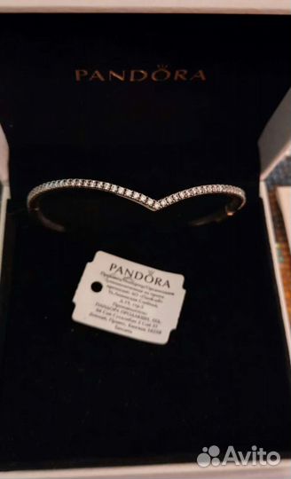 Pandora браслет жесткий