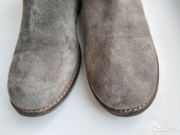Полусапоги замша Tissaia Италия 40-40.5 размер