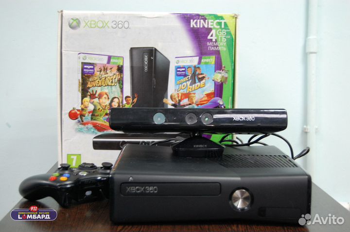 Игровая приставка xbox 360 kinect