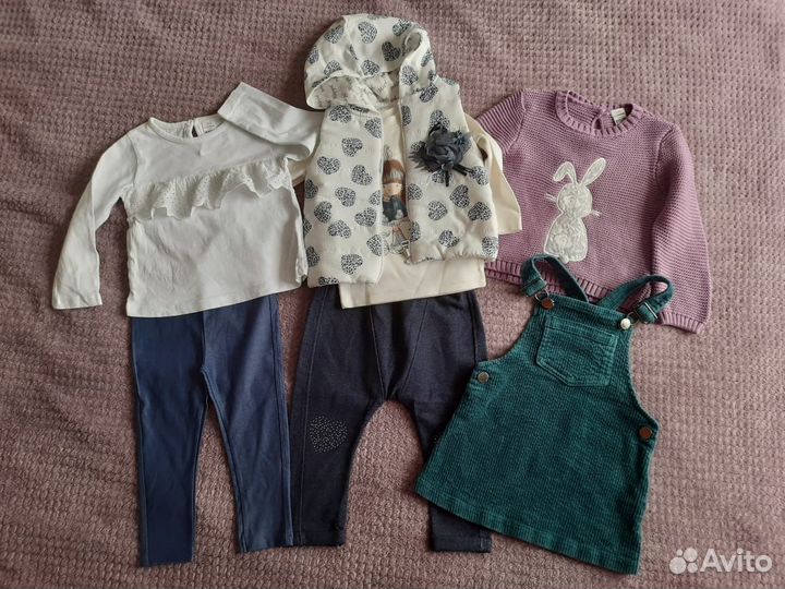 Пакет вещей на девочку 12-18 месяцев