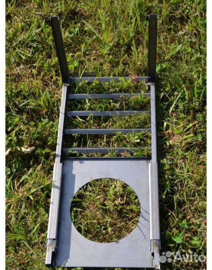 Решетка костровая с подставкой под казан