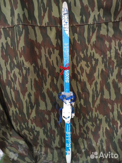 Лыжи детские 130 универсальное крепление