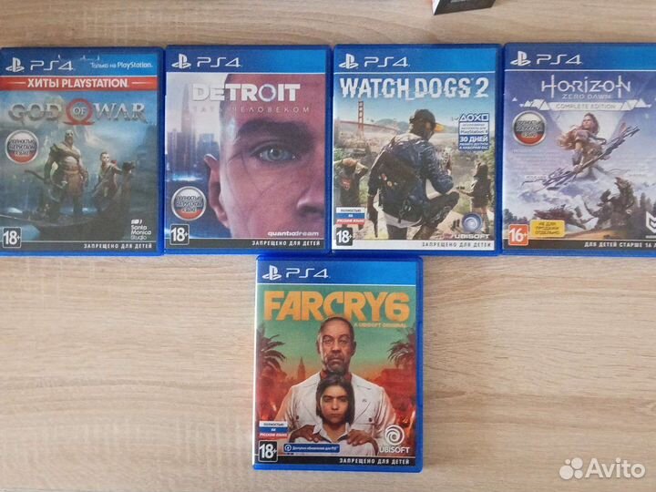 Диски на ps4