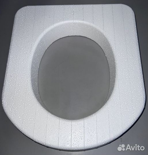 Теплое сиденье на дачный унитаз