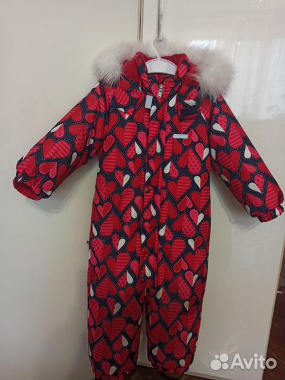Зимний комбинезон для девочки Kerry рост 92