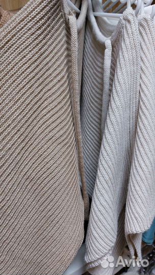 Хиджаб зимний тёплый балаклава вязаная