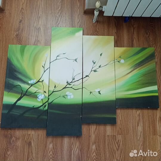 Модульная картина бу