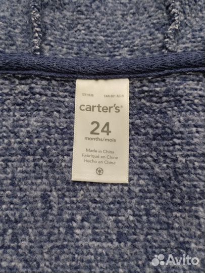 Кофта детская, оригинал carter's