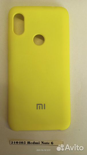 Чехол-накладка Redmi Note 6 210405