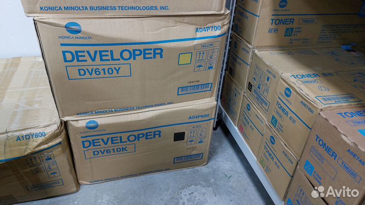 Комплект ориг. девелопера DV610 Konica Minolta