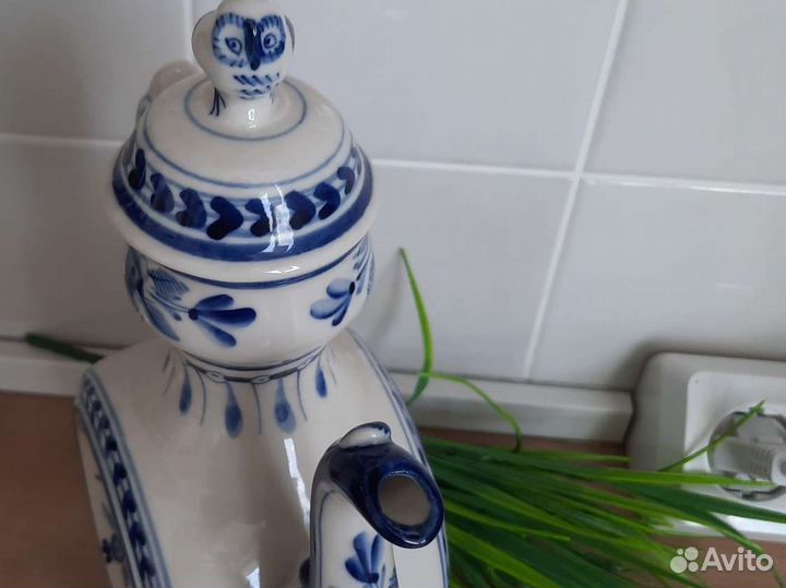 Винтажный Чайник гжель СССР