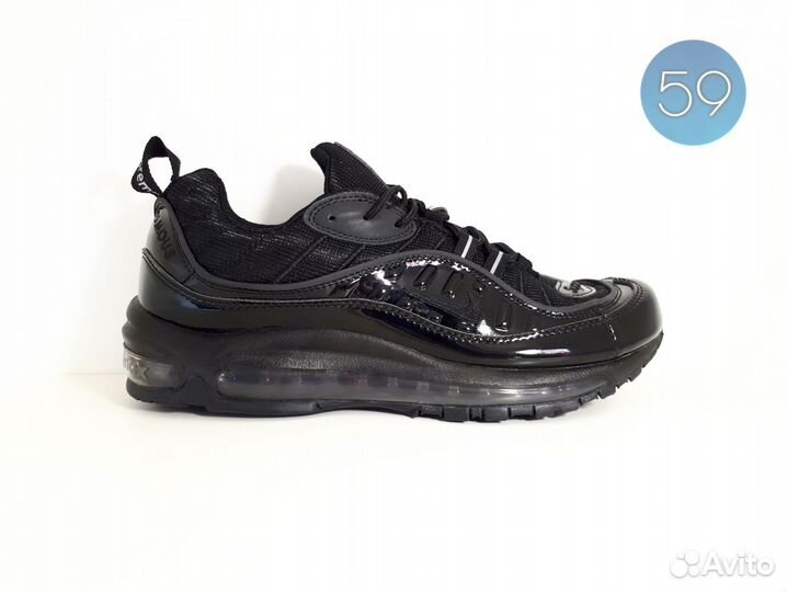 All black cheap 98 air max