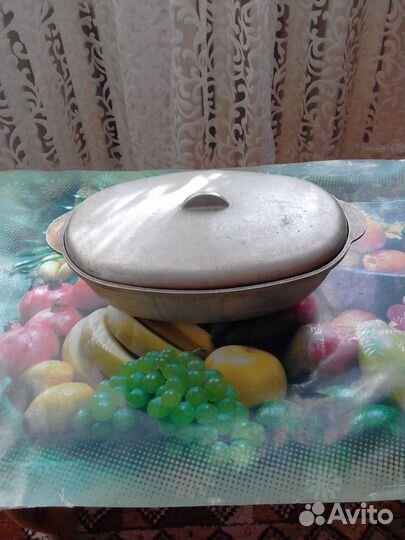 Чугунная Утятница, Жаровня, Гусятница - из СССР