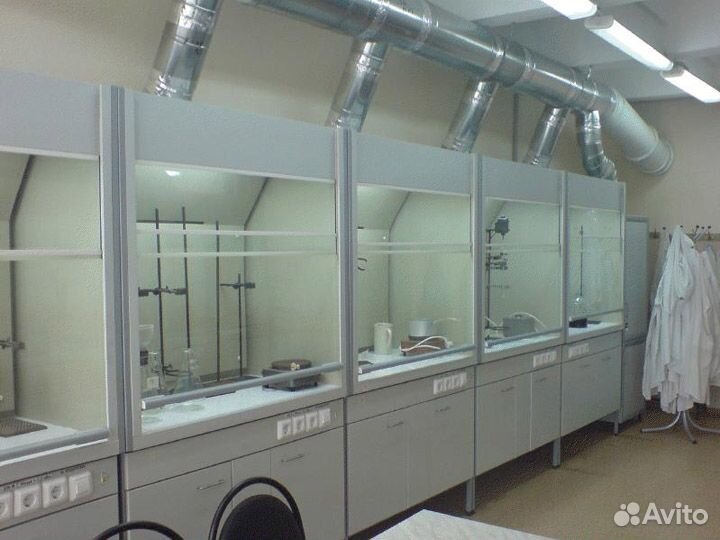 Химическая мебель из полипропилена для лабораторий