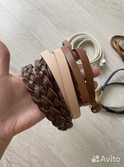 Ремень женский тонкий