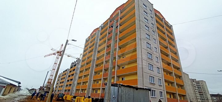 2-к. квартира, 66,3 м², 7/10 эт.