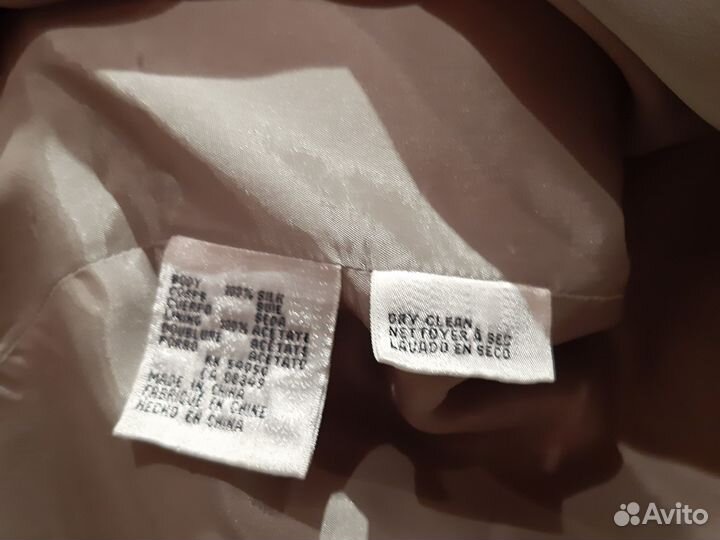 Пиджак женский оверсайз 44 -46р, нат шелк