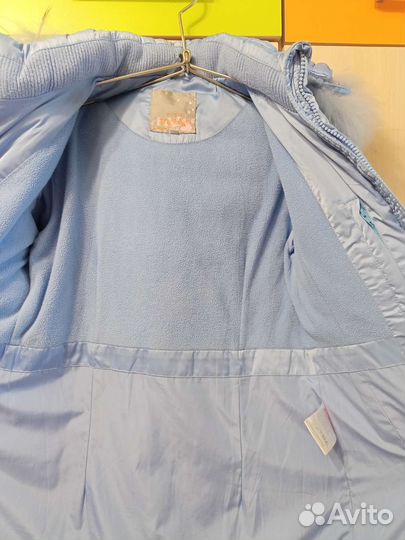 Пуховик для девочки 122
