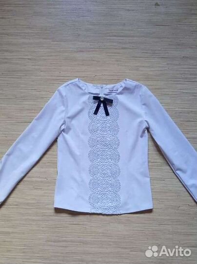 Блузка белая р-р122