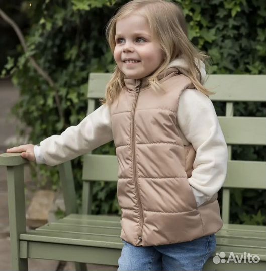 Little Kiddy Жилетка детская утепленная безрукавка