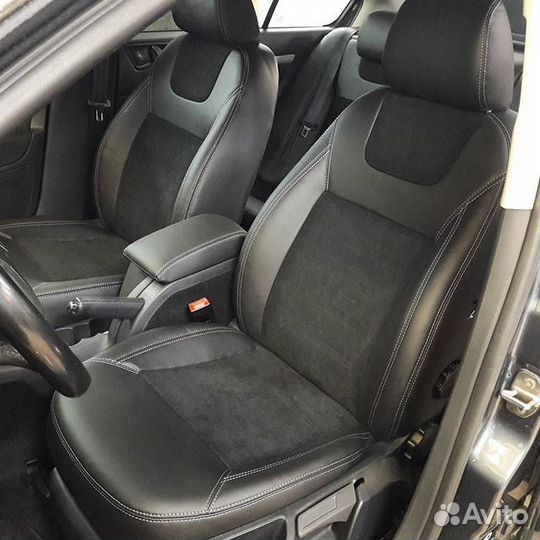 Чехлы Премиум Класса Алькантара Ford Focus 3 Trend