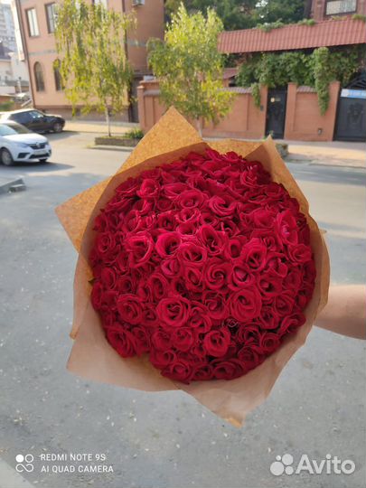 101 Роза Доставка 24/7 Пионы 201