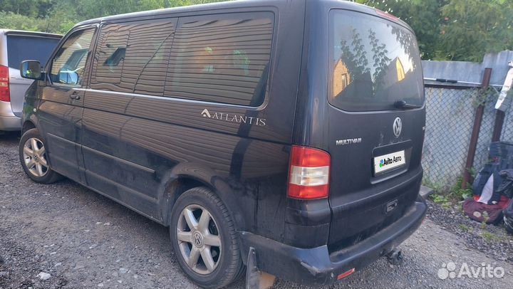 Volkswagen Multivan 2.5 AT, 2007, 184 152 км