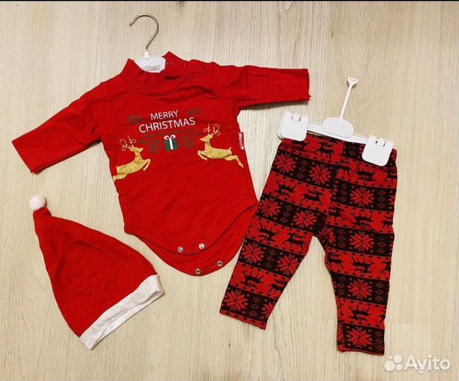Новогодний костюм для малыша 62