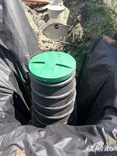 Установка канализации септик под ключ