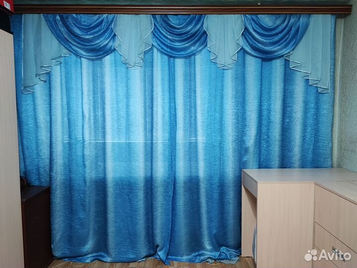 Шторы и тюль с ламбрекеном