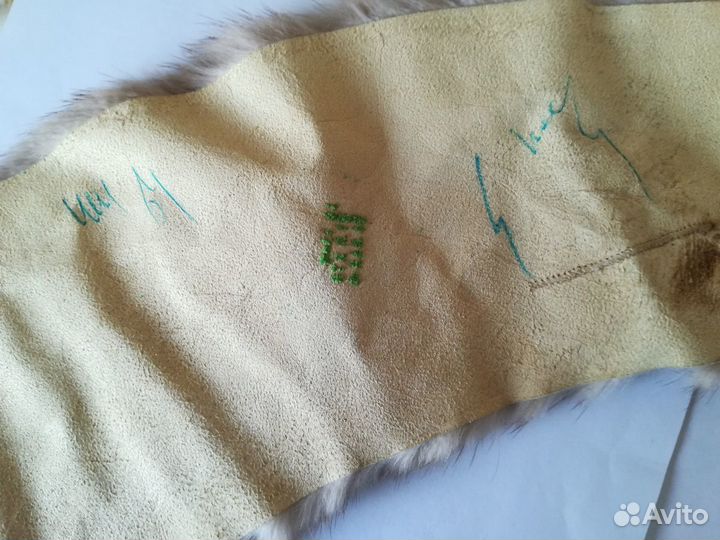 Воротник / Норка / Бежевый / Новый