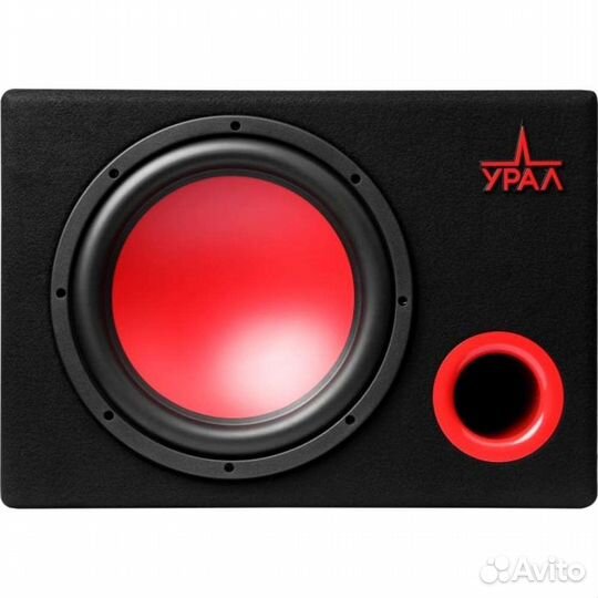 Сабвуфер активный урал ас-У12 black hurricane